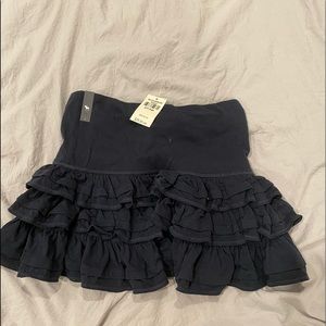 Girls a&f ruffle skirt